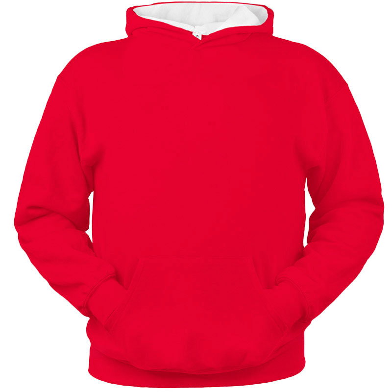 Sudadera Capucha Contrastada Niño Frontal